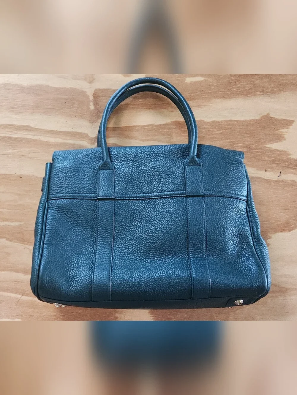 Mulberry Bayswater Heavy Grained Leather Satchel
